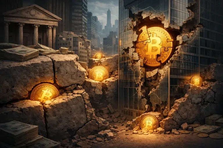 Cripto no avanza: llena las grietas del sistema financiero