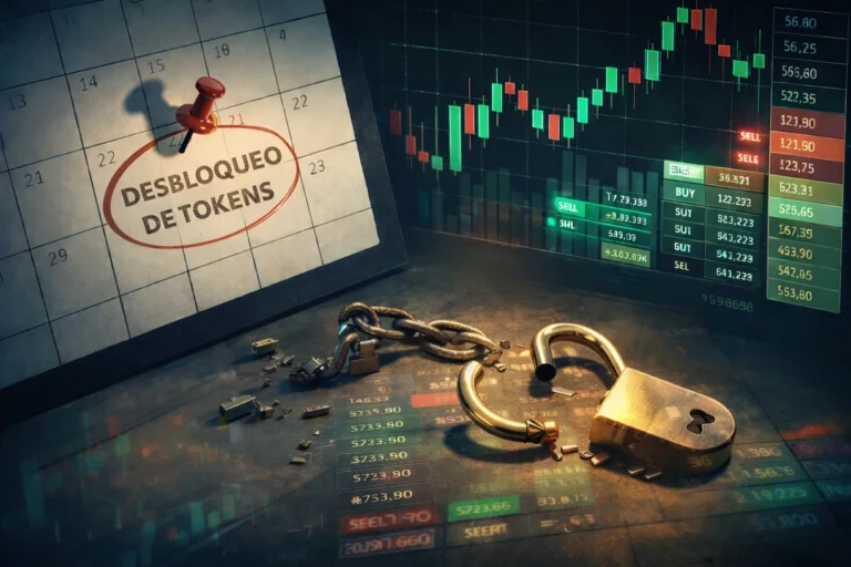 El calendario de desbloqueos de criptomonedas decide más de lo que el mercado admite