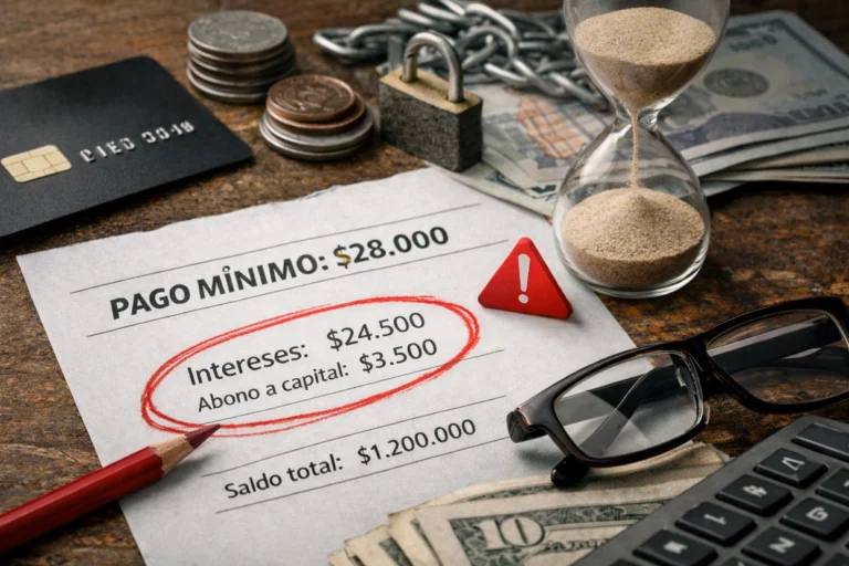 Pago mínimo de la tarjeta: lo que en verdad estás pagando