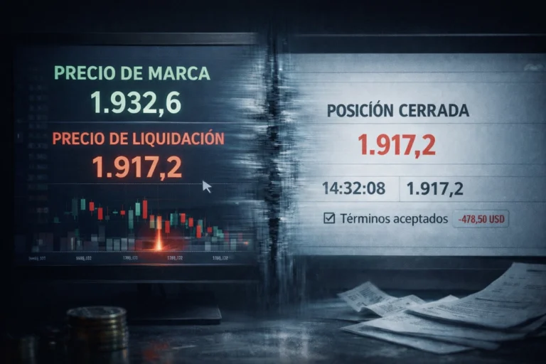 La liquidación automática: el precio que no estabas mirando
