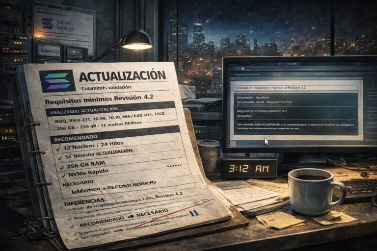 Solana: la descentralización escrita en requisitos