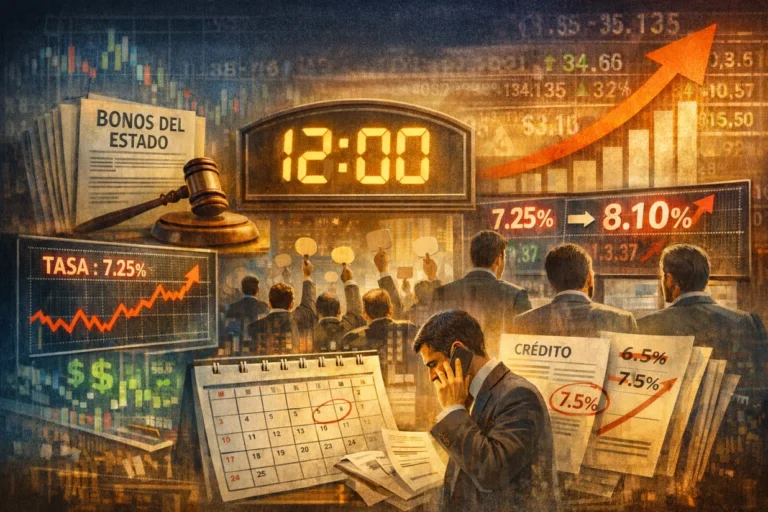 Subasta de bonos: la hora que cambia tu tasa