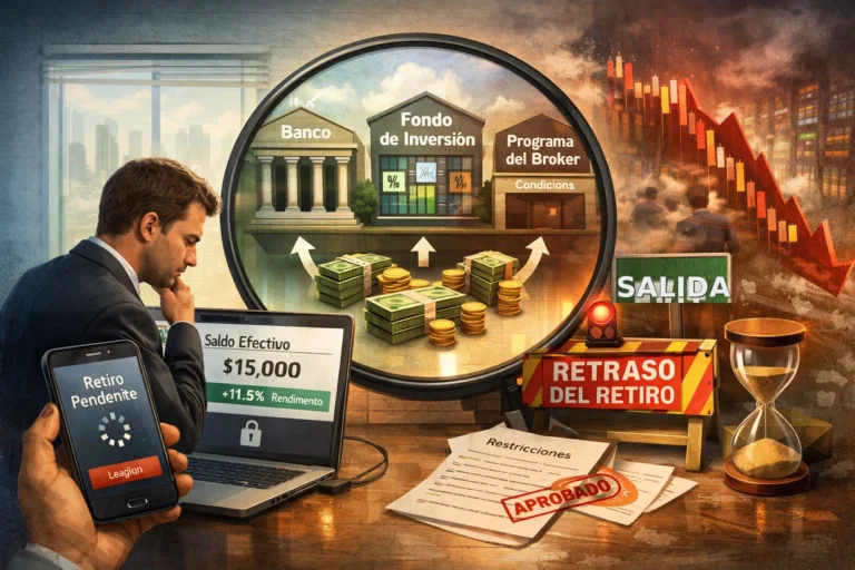 Tu efectivo en el broker puede estar invertido sin que lo notes