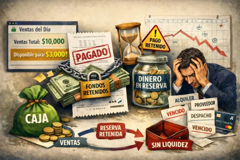 Vendes online y la pasarela retiene el pago