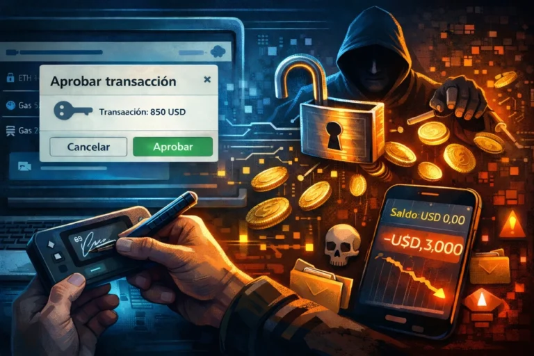 Tu wallet y la firma que no compra nada: y el permiso que queda abierto