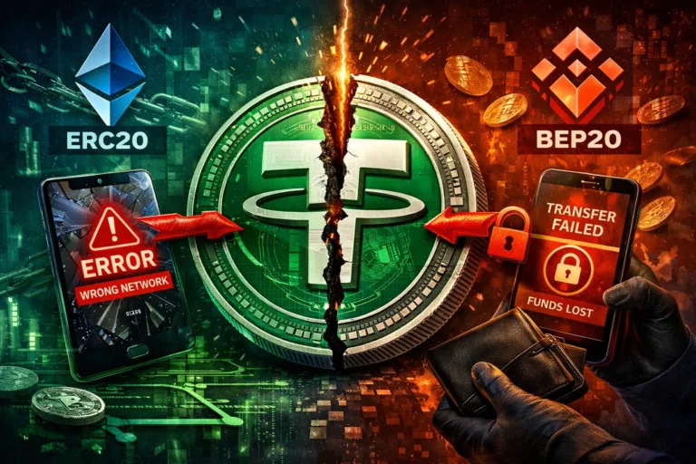 USDT en red equivocada: envié y no llegó