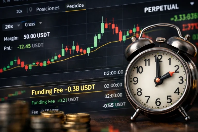 Me cobraron “funding” y el precio ni se movió