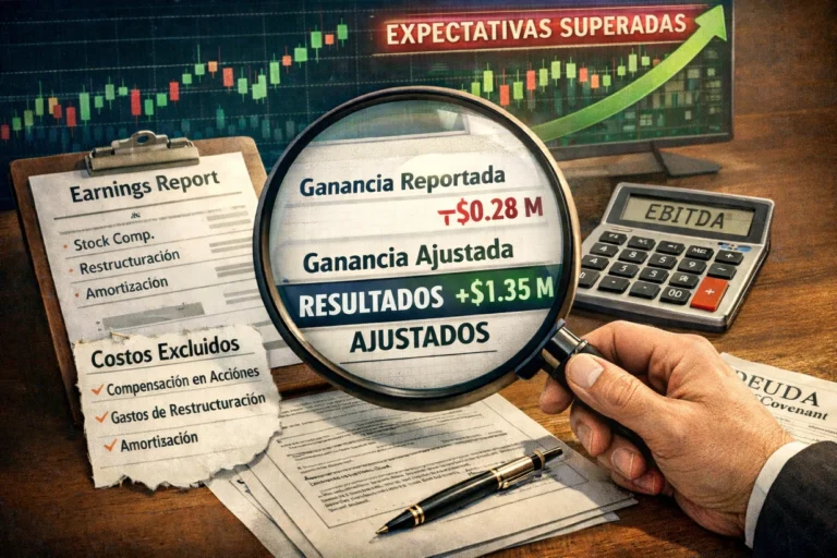 Resultados ajustados: por qué el mercado repite una cifra que la empresa no paga