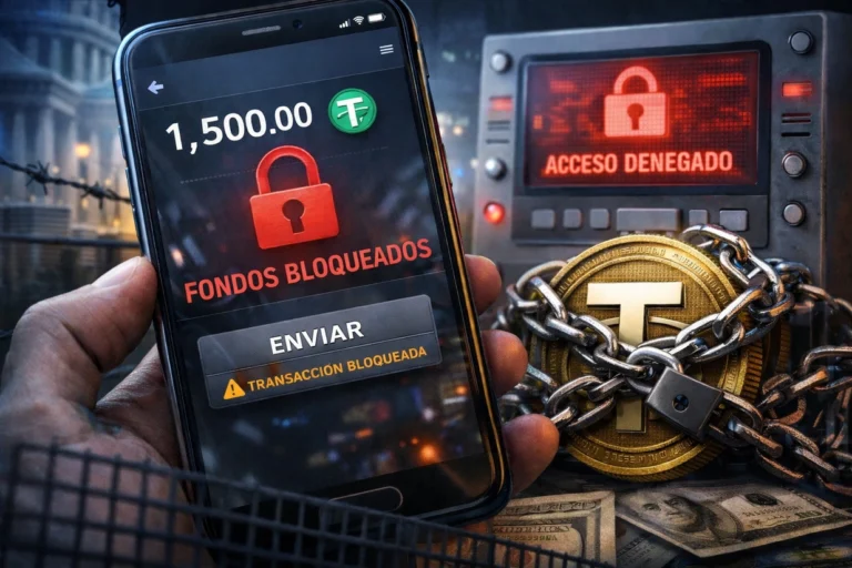 El saldo que no se puede mover: cuando ‘tener’ una stablecoin no significa poder usarla
