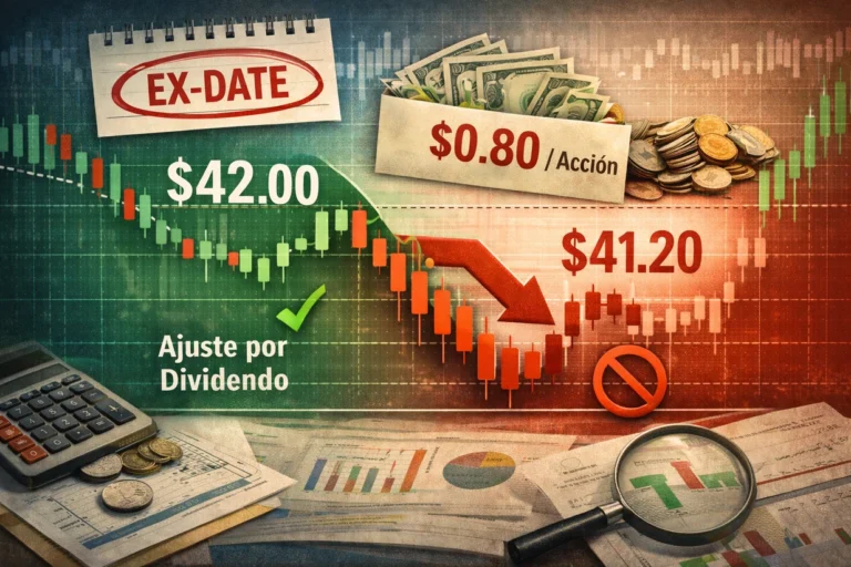Fecha ex dividendo: por qué la acción baja aunque vayas a cobrar