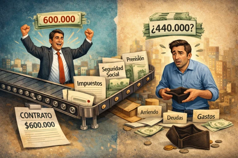 Sueldo bruto y sueldo neto: por qué tu aumento no llega completo