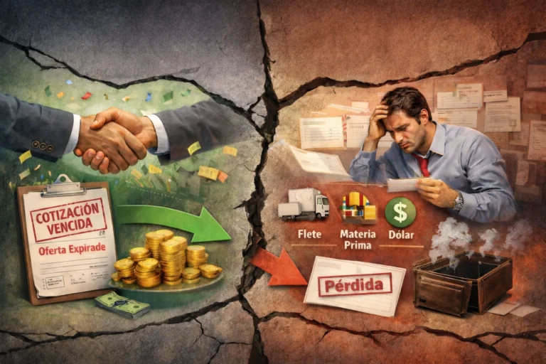 Qué pasa si aceptan una cotización vencida: la venta entra, el margen no