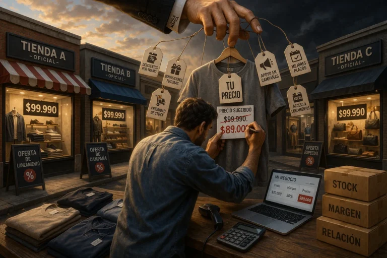 Precio sugerido: por qué vender una marca ajena no te deja fijar del todo tu precio