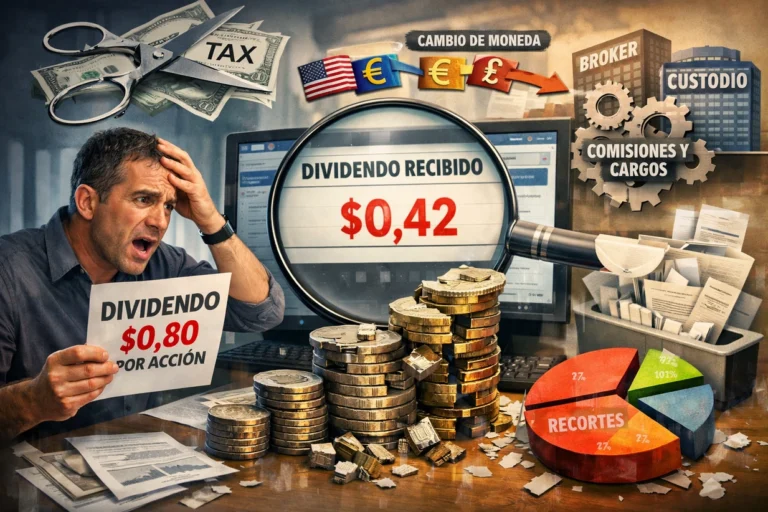 Te pagaron menos dividendo del anunciado