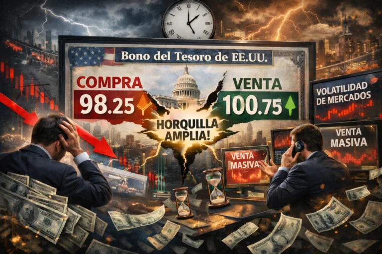 Bonos del Tesoro: por qué vender se vuelve más caro cuando hay miedo
