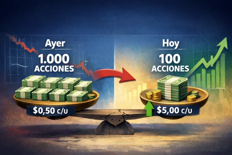Contrasplit: por qué tienes menos acciones