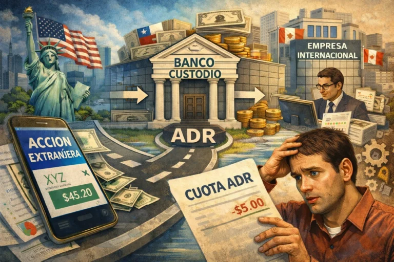 ADR fee: por qué tu broker te cobra por ciertas acciones extranjeras